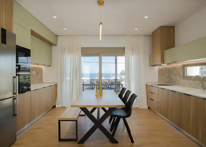 Tatil Evi Ikia Seascape At Stegna *