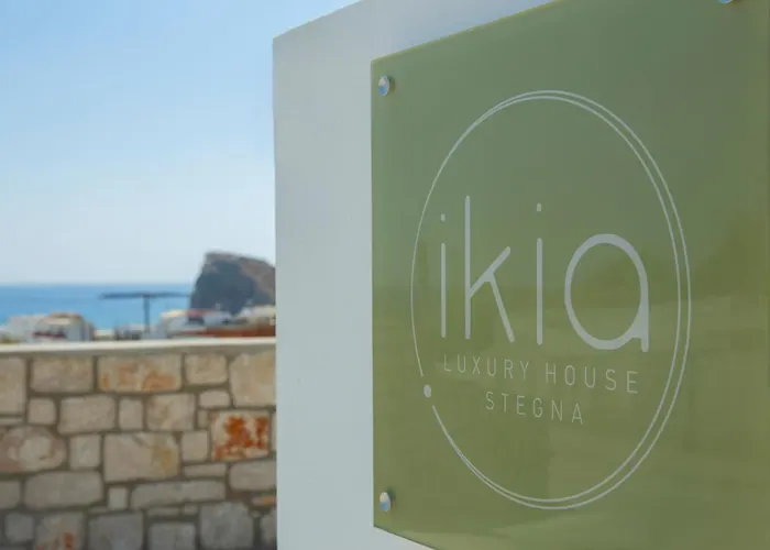 Tatil Evi Ikia Seascape At Stegna